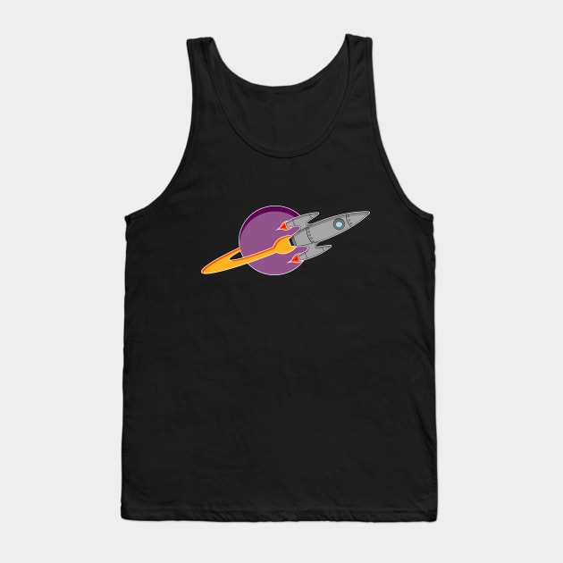 Rocket (World Geekly News) Tank Top by Paulychilds